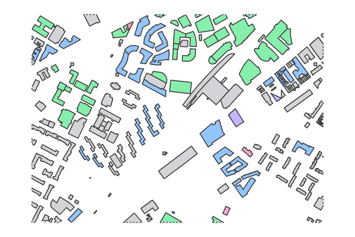 Program breakdown map