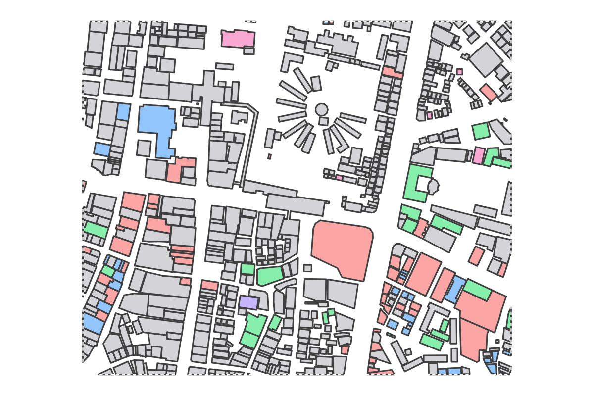 Program breakdown map