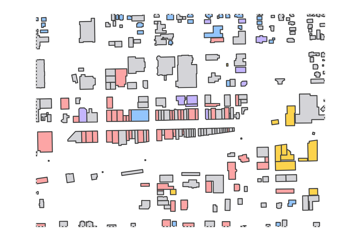 Program breakdown map