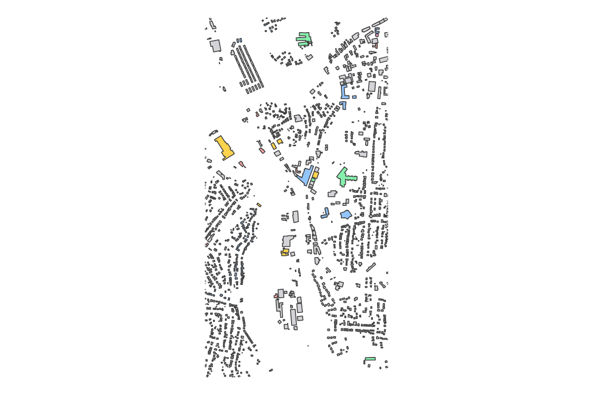 Program breakdown map