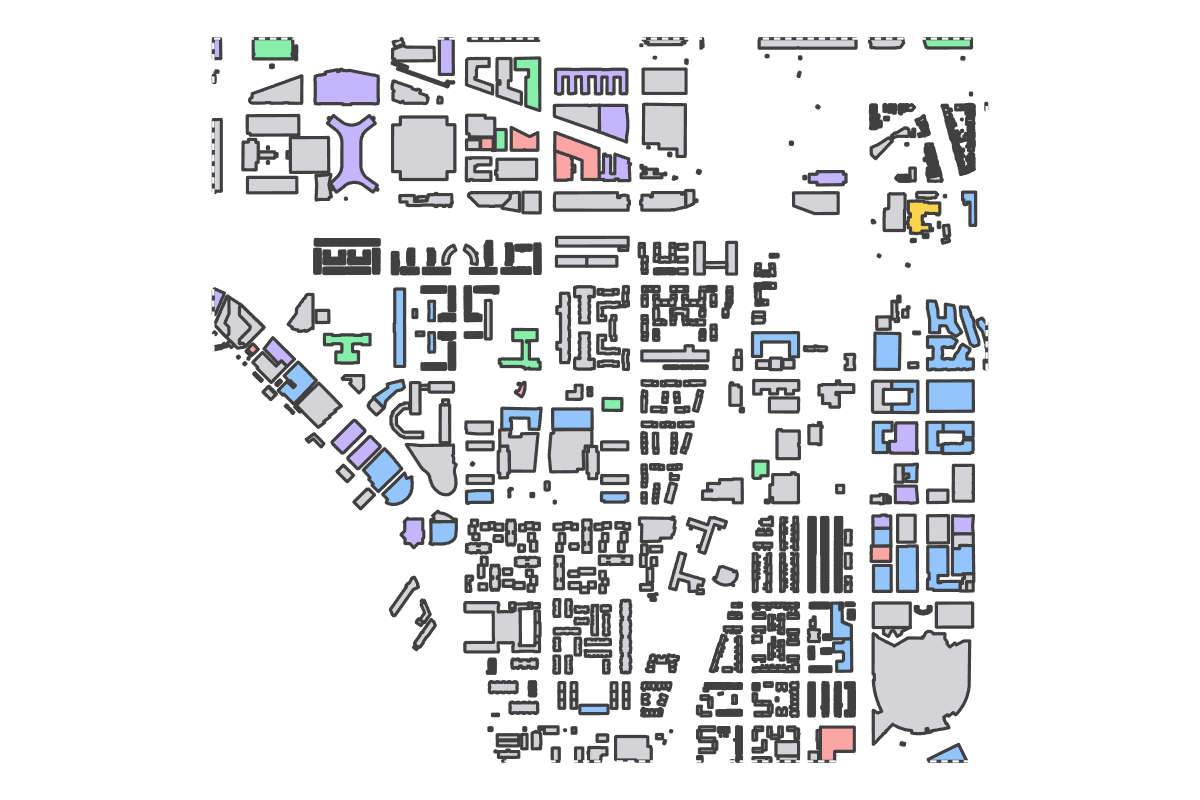 Program breakdown map