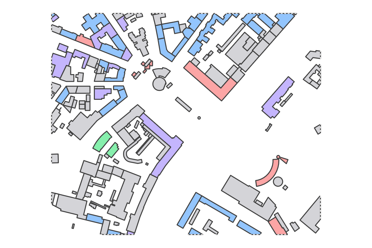 Program breakdown map