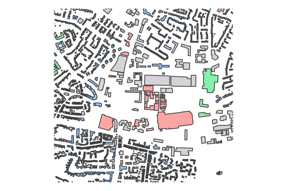 Program breakdown map