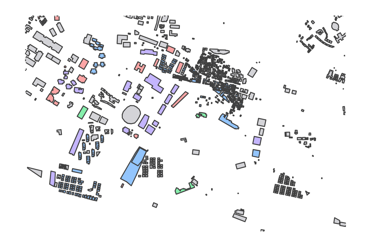 Program breakdown map