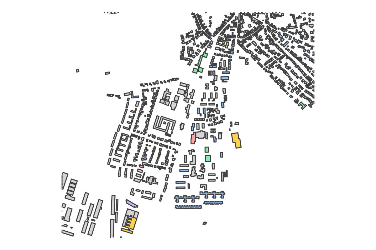 Program breakdown map
