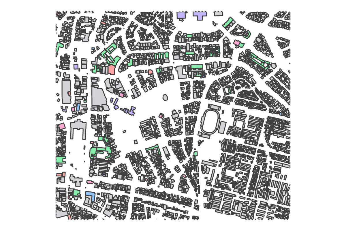 Program breakdown map