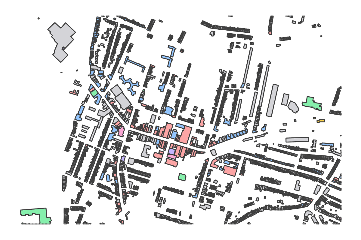 Program breakdown map