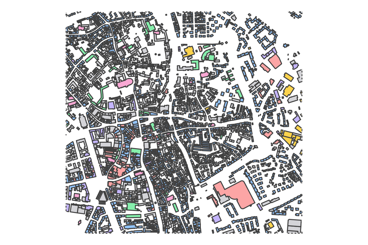 Program breakdown map