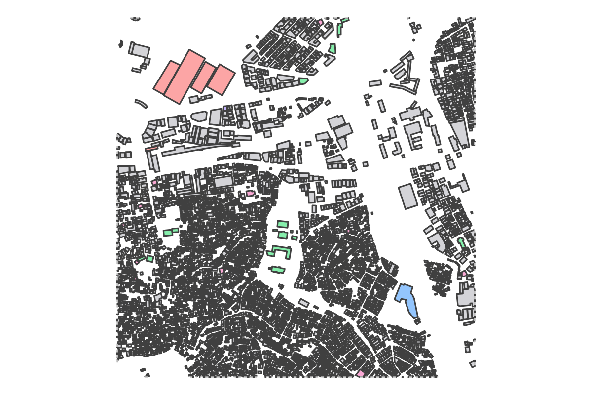 Program breakdown map