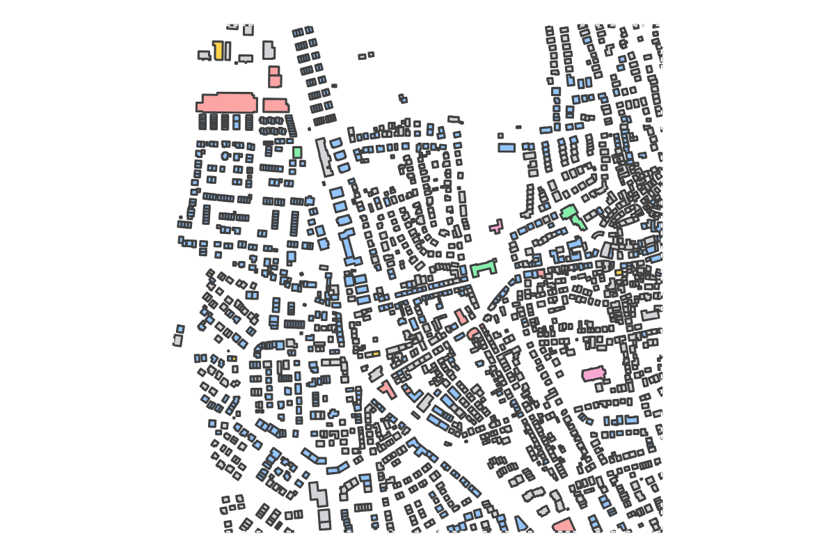 Program breakdown map