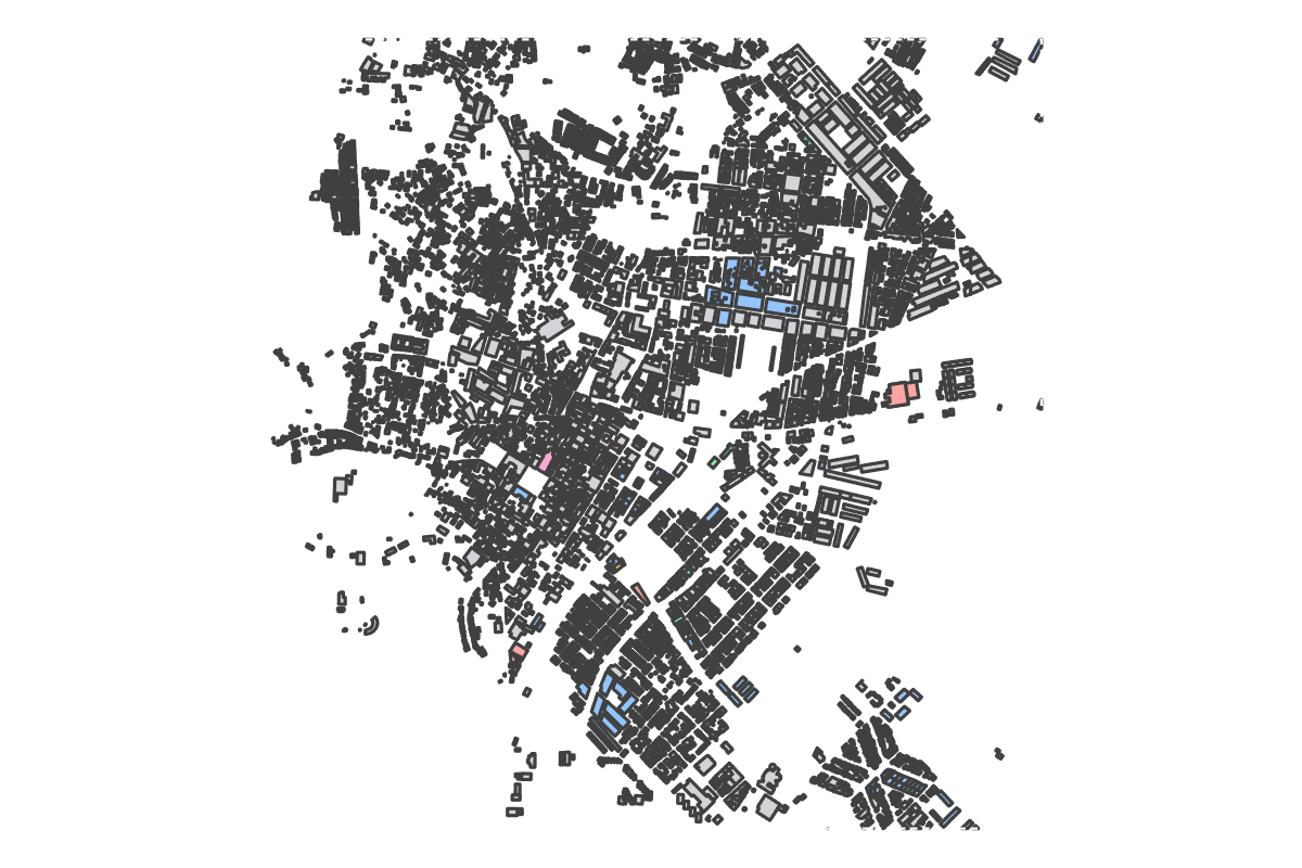 Program breakdown map