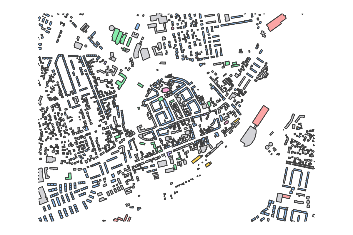Program breakdown map