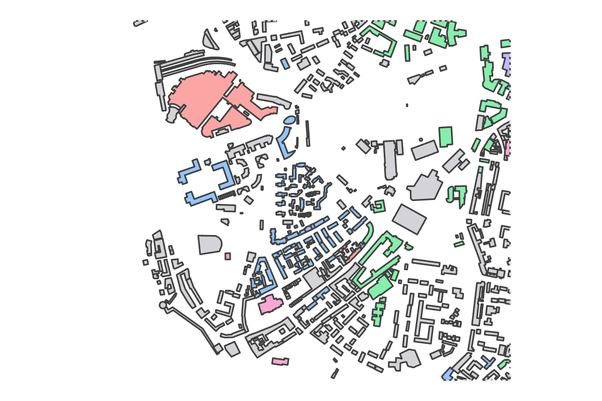 Program breakdown map