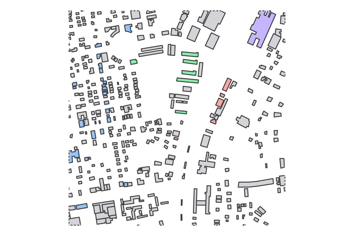 Program breakdown map