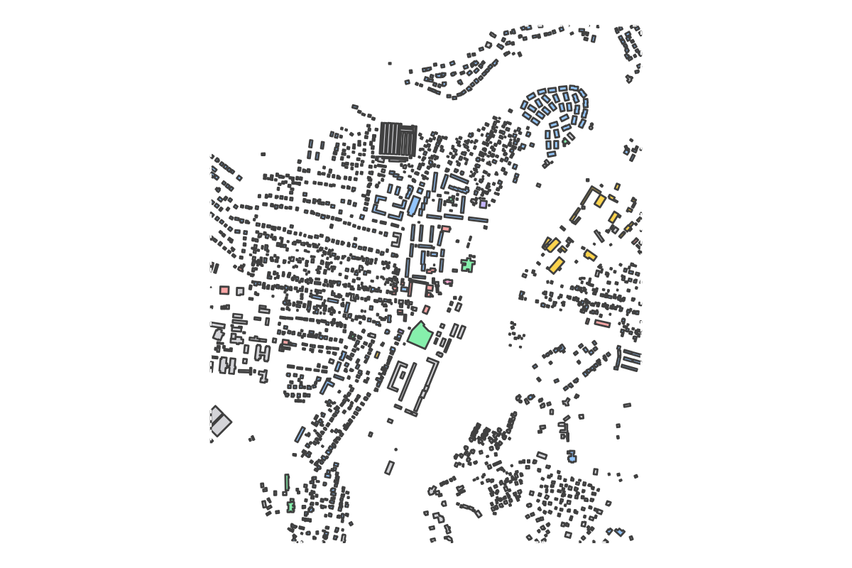 Program breakdown map