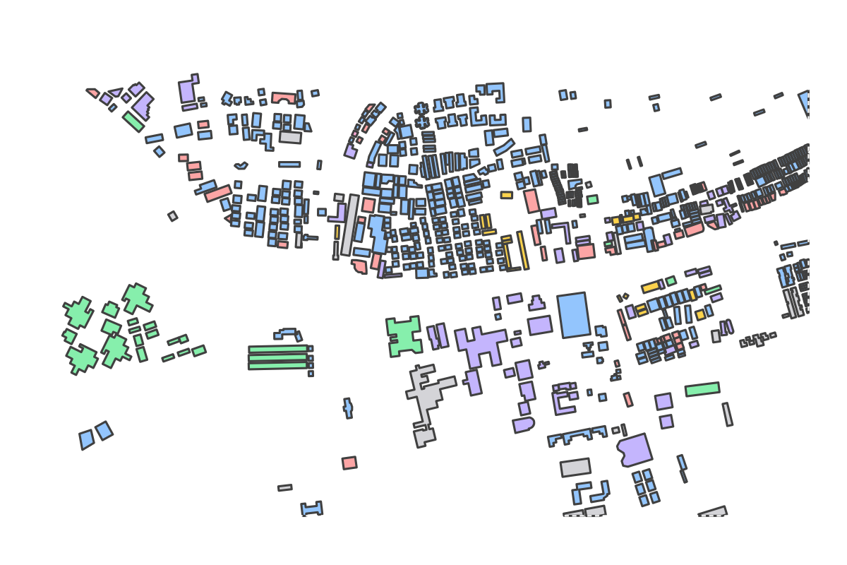 Program breakdown map