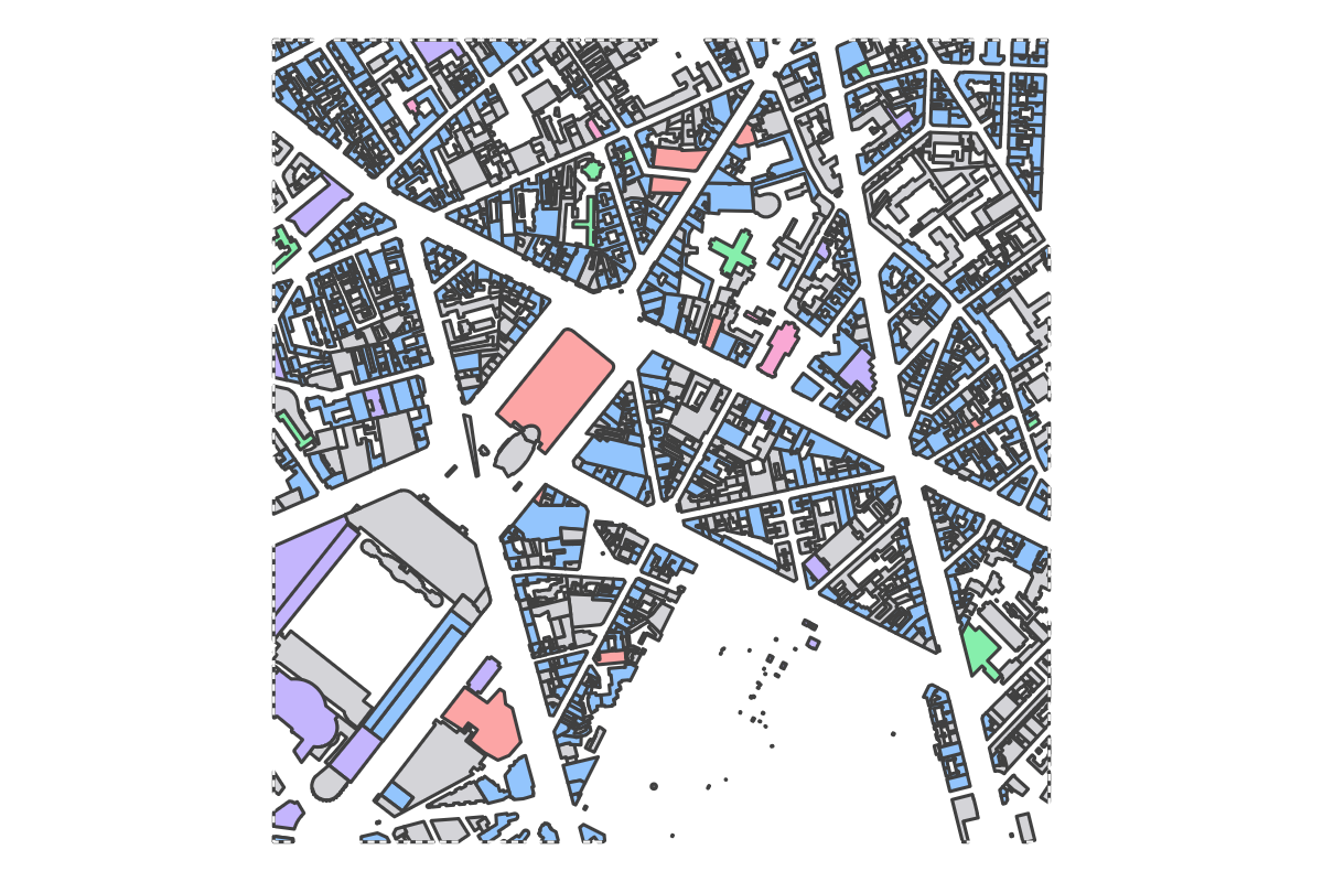 Program breakdown map