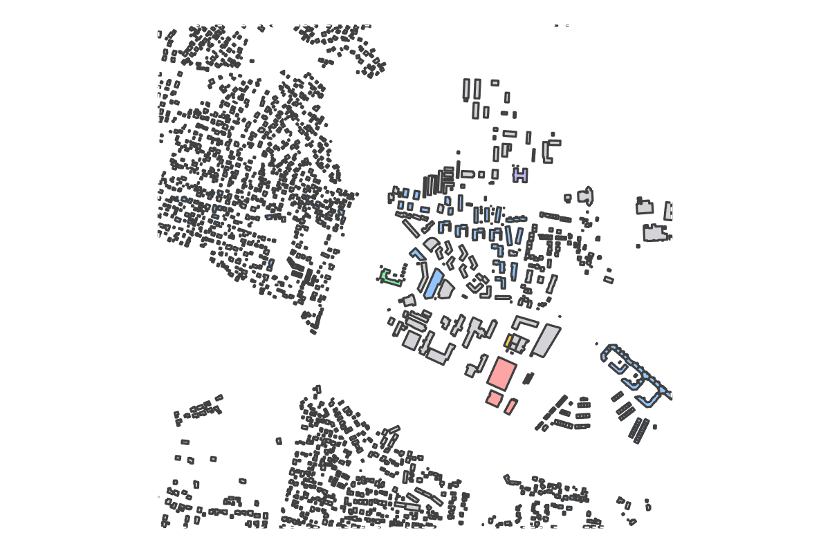 Program breakdown map