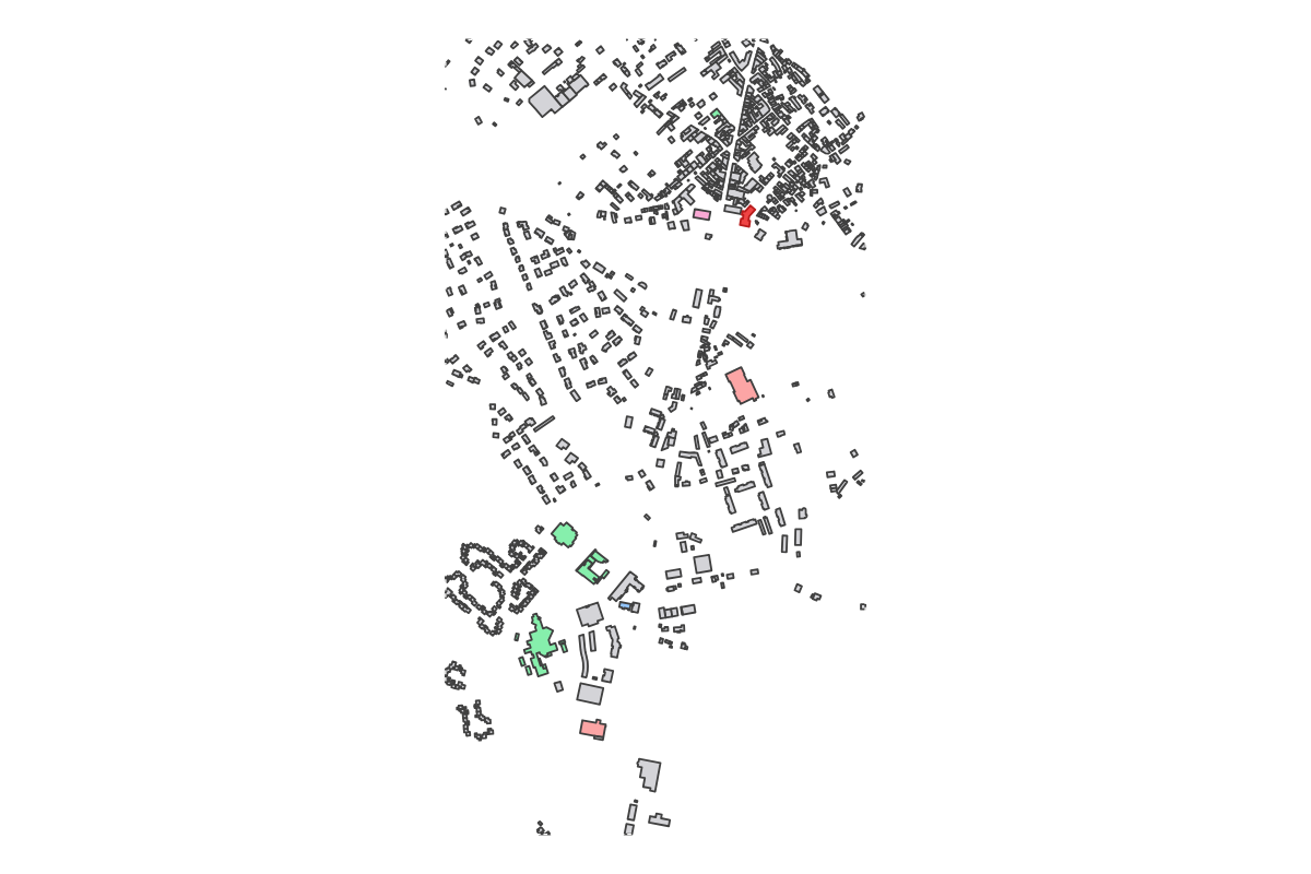 Program breakdown map