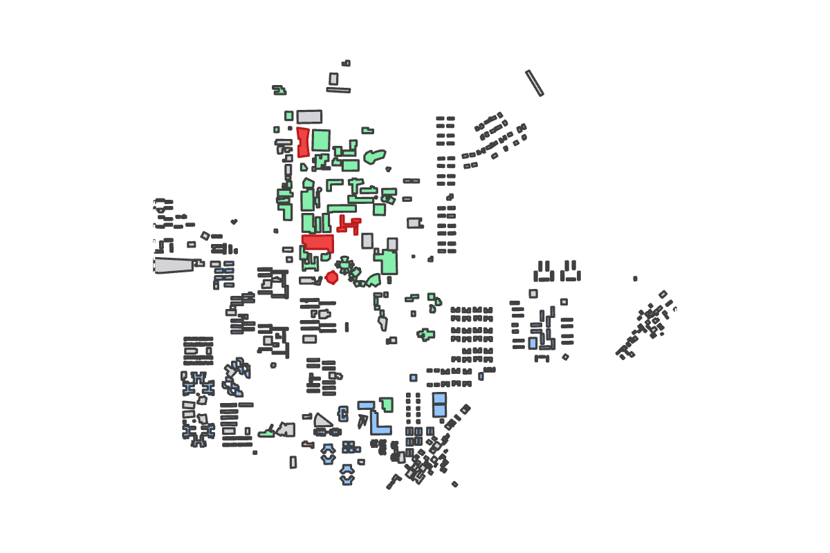 Program breakdown map