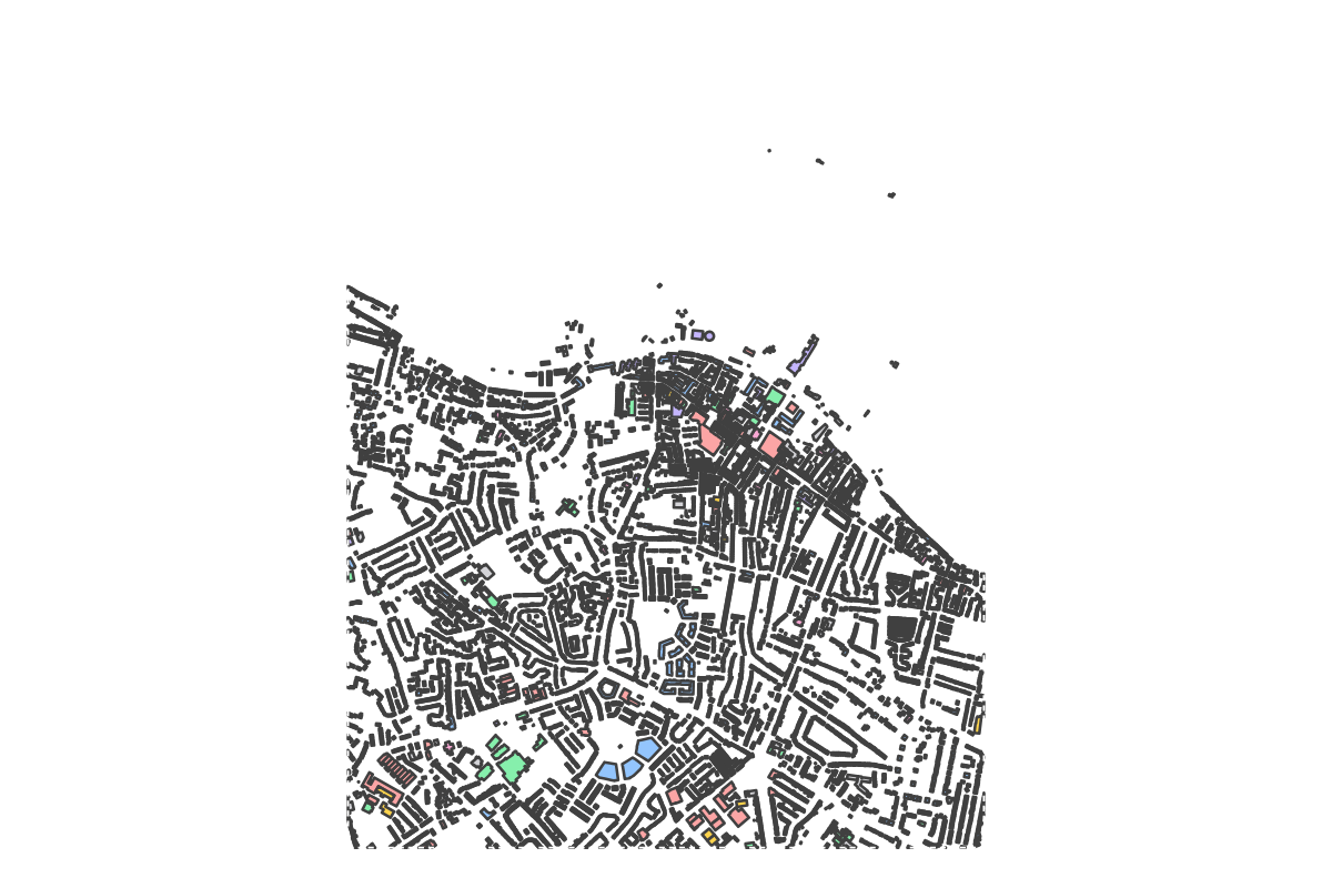 Program breakdown map