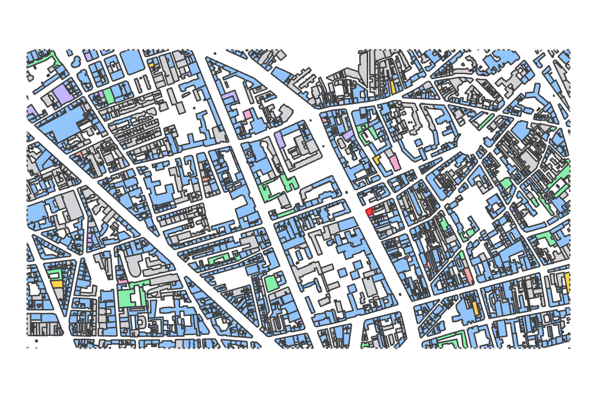 Program breakdown map