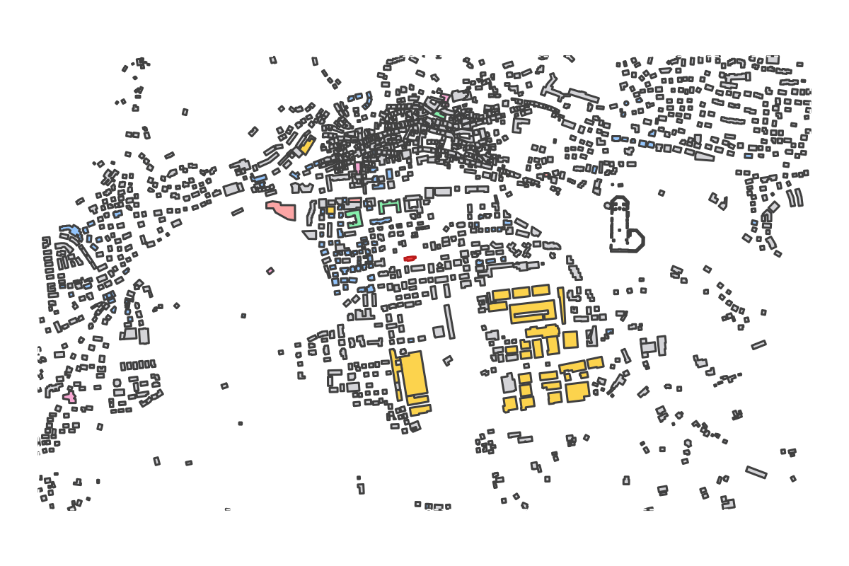 Program breakdown map