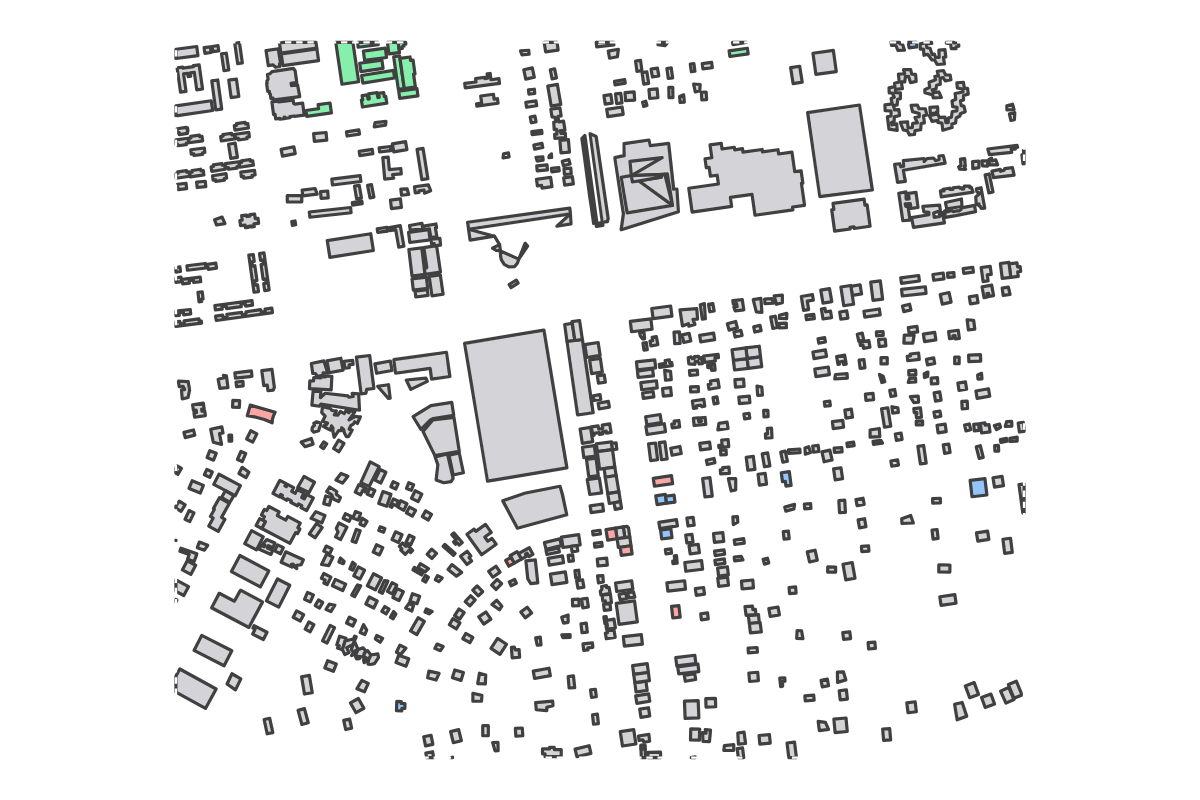 Program breakdown map