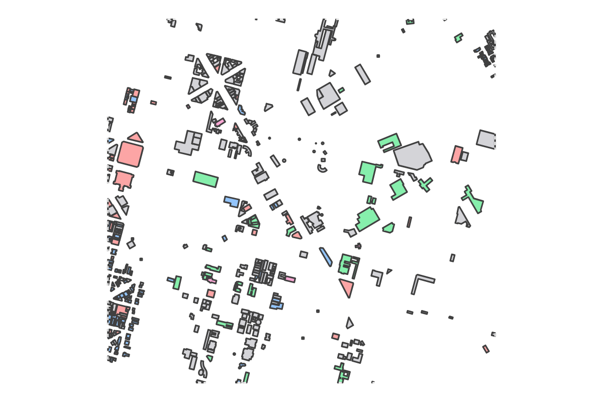 Program breakdown map