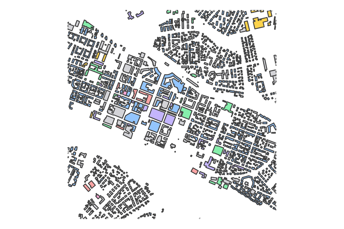 Program breakdown map