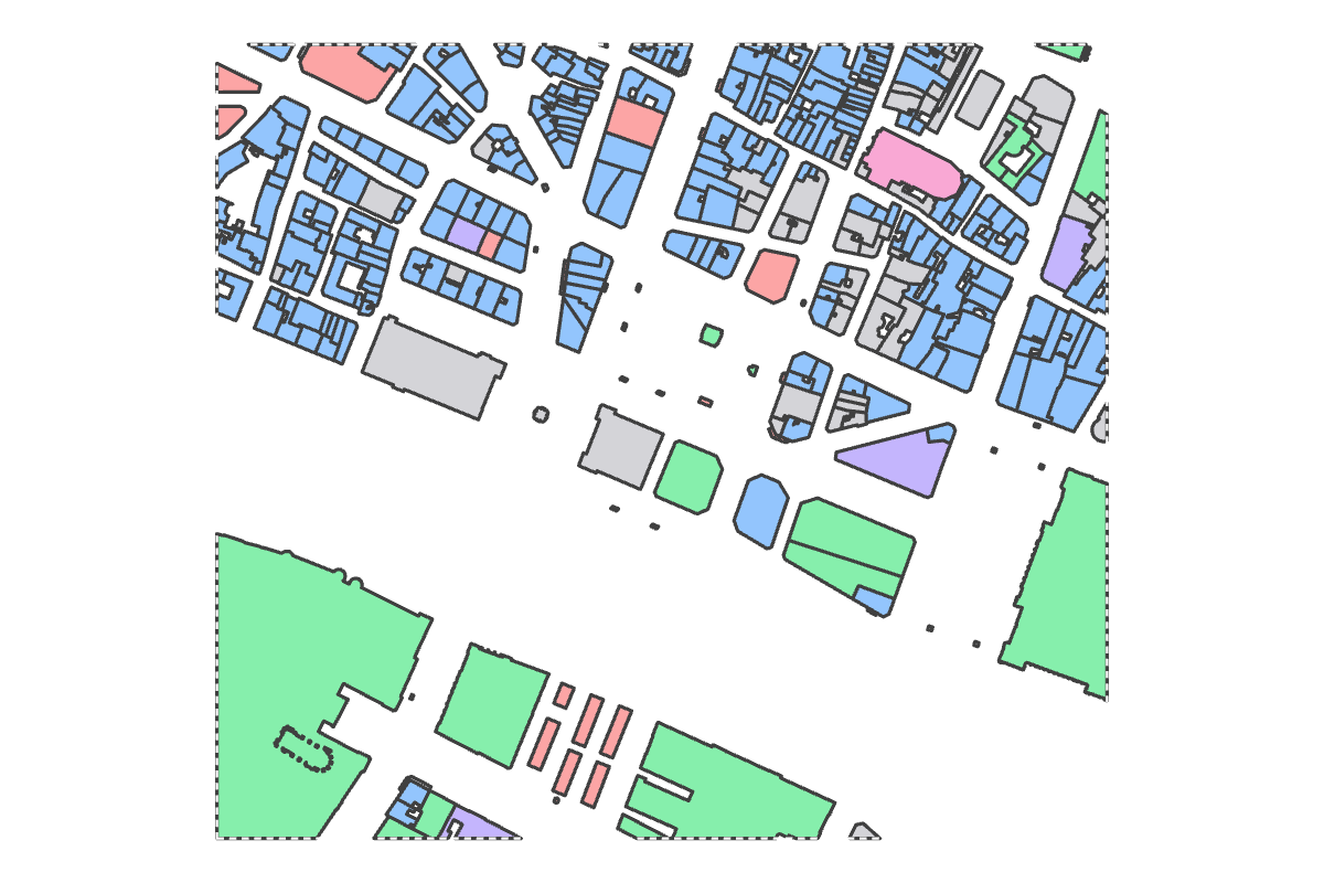 Program breakdown map