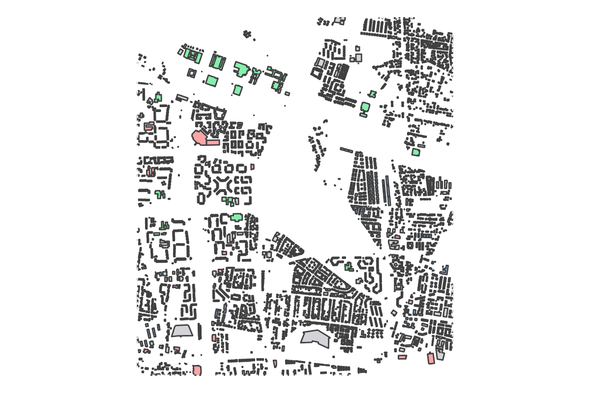 Program breakdown map