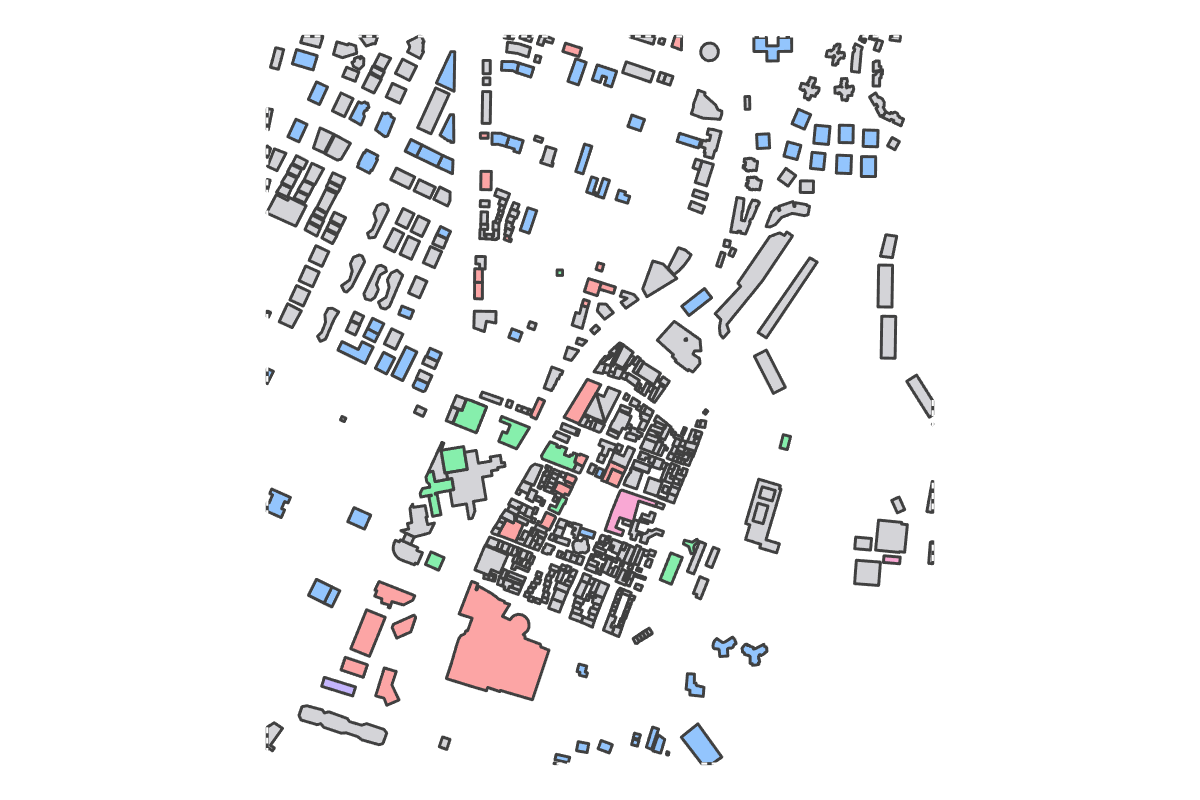 Program breakdown map