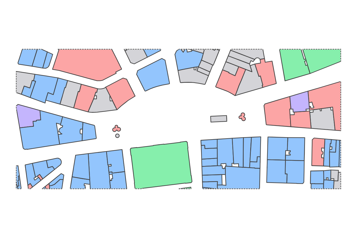 Program breakdown map