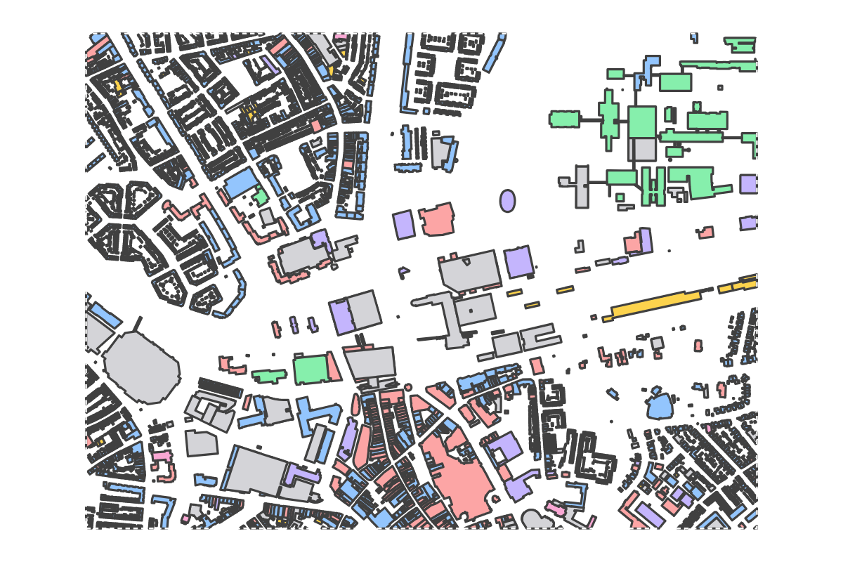 Program breakdown map