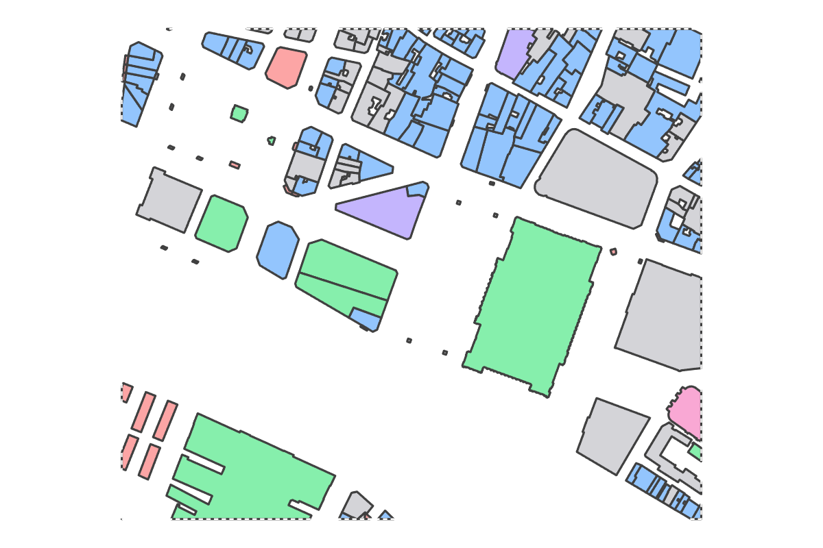 Program breakdown map
