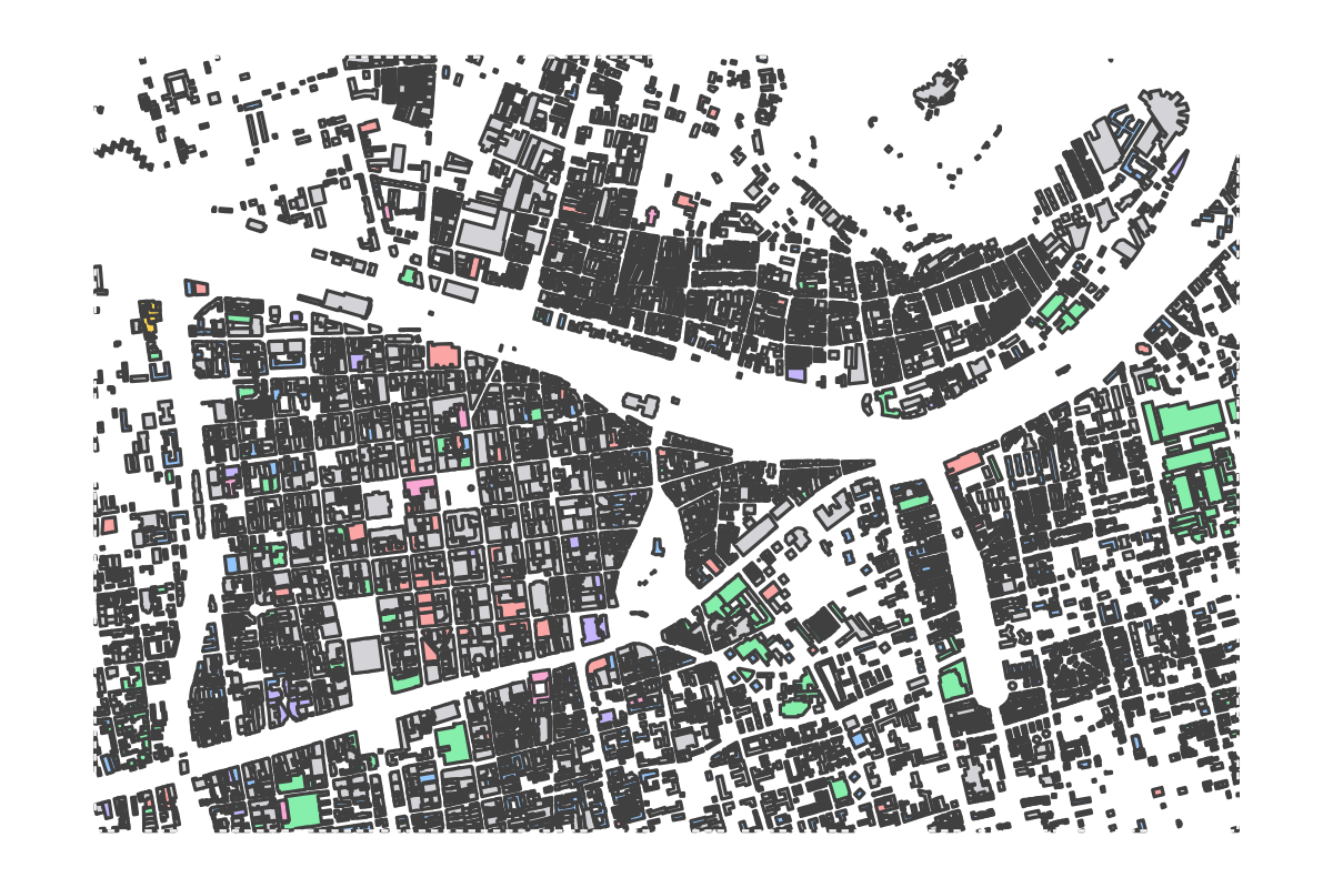 Program breakdown map