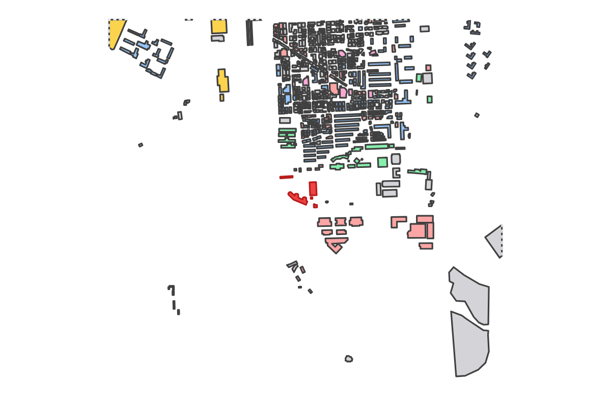Program breakdown map