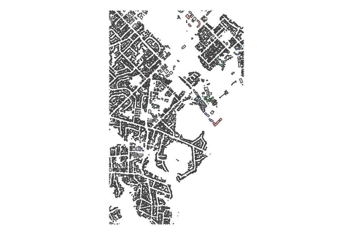 Program breakdown map