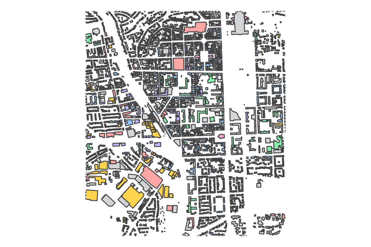 Program breakdown map