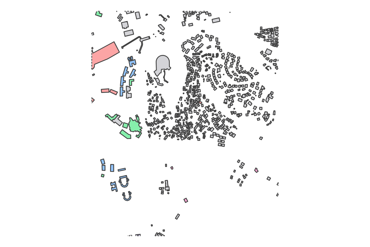 Program breakdown map