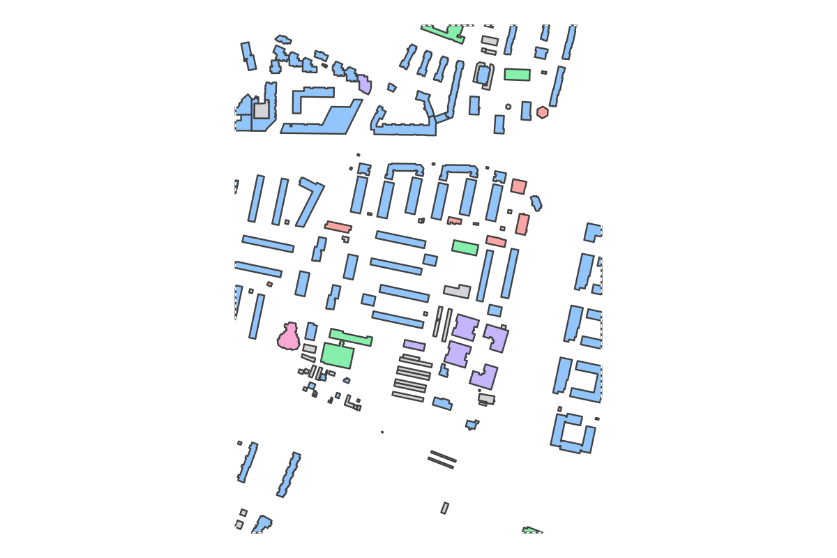Program breakdown map