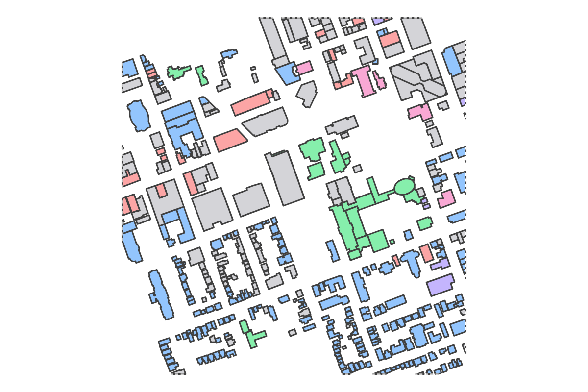 Program breakdown map