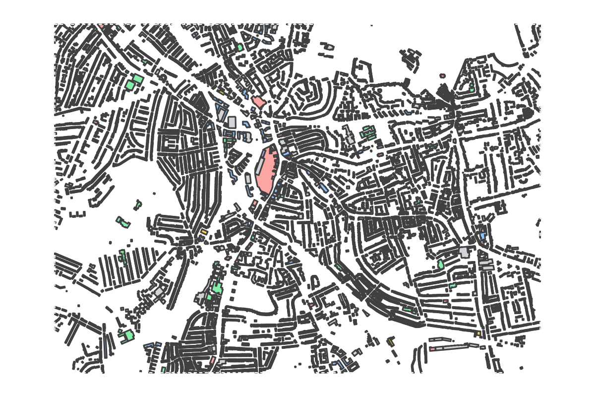 Program breakdown map