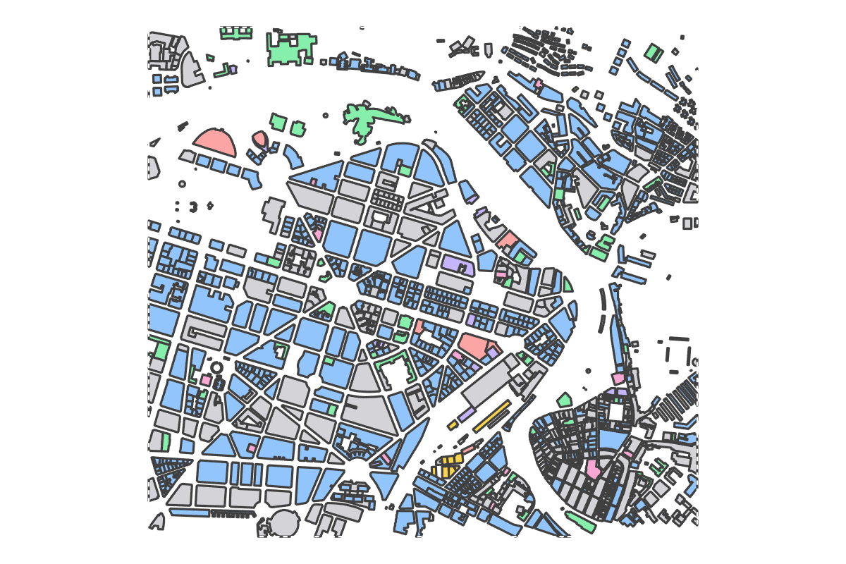 Program breakdown map