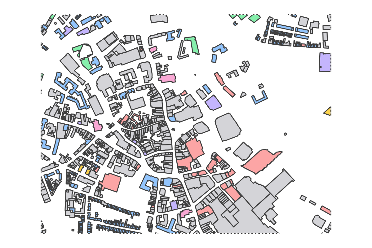 Program breakdown map
