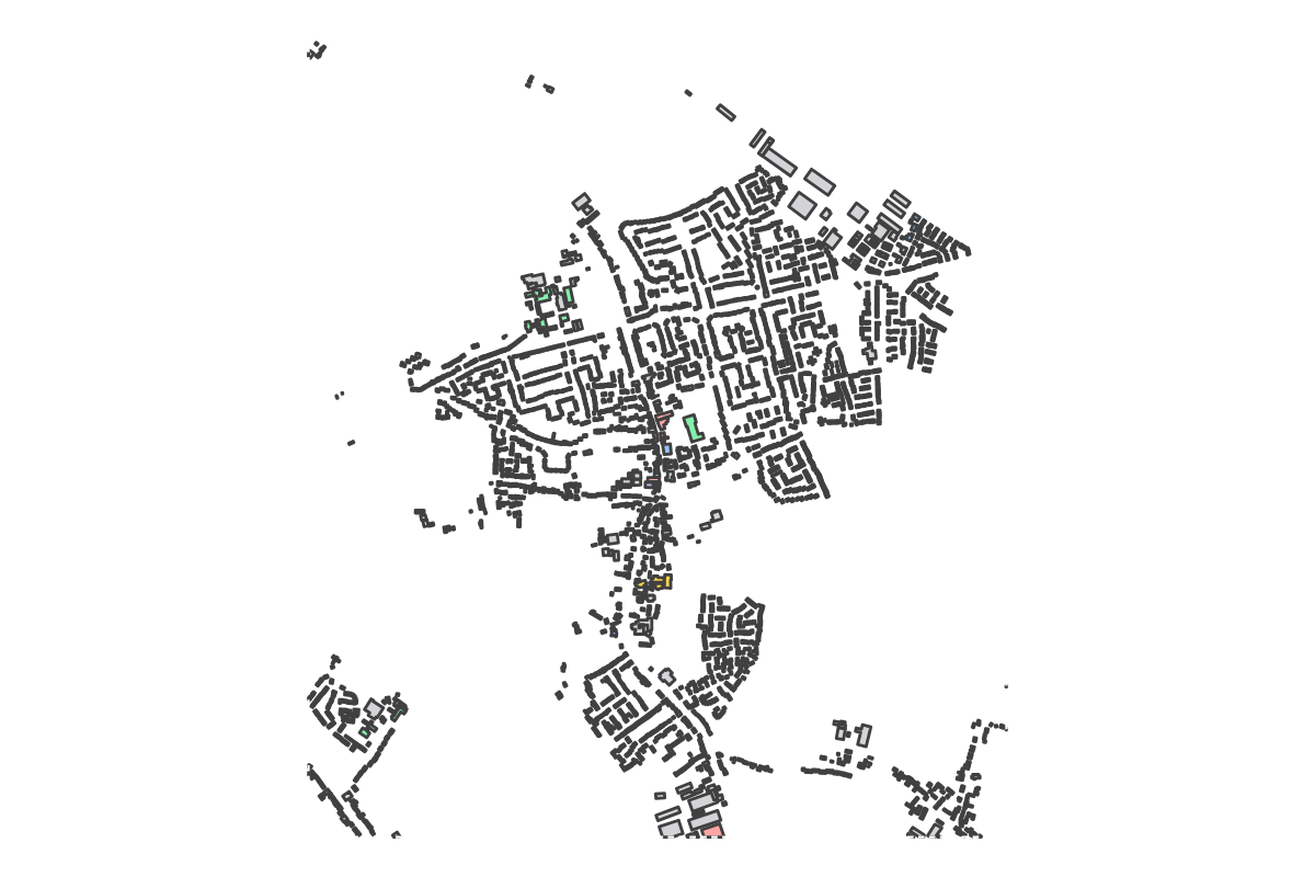 Program breakdown map