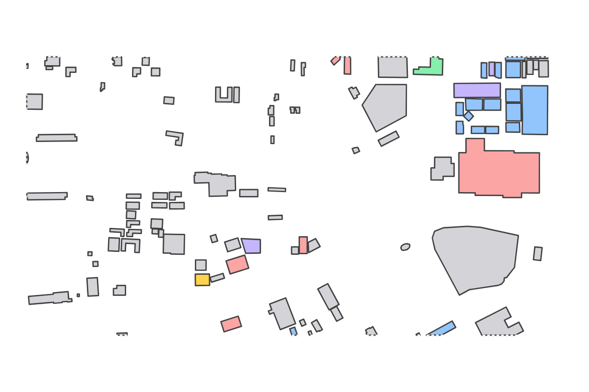 Program breakdown map