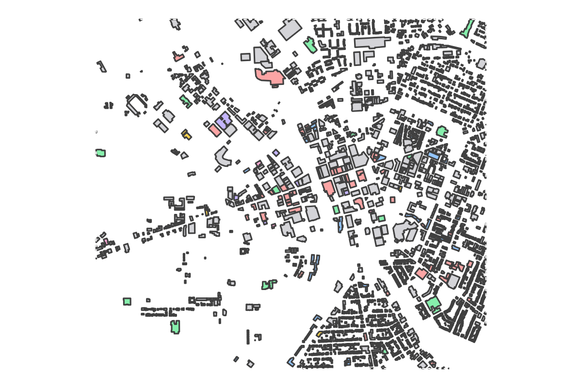 Program breakdown map