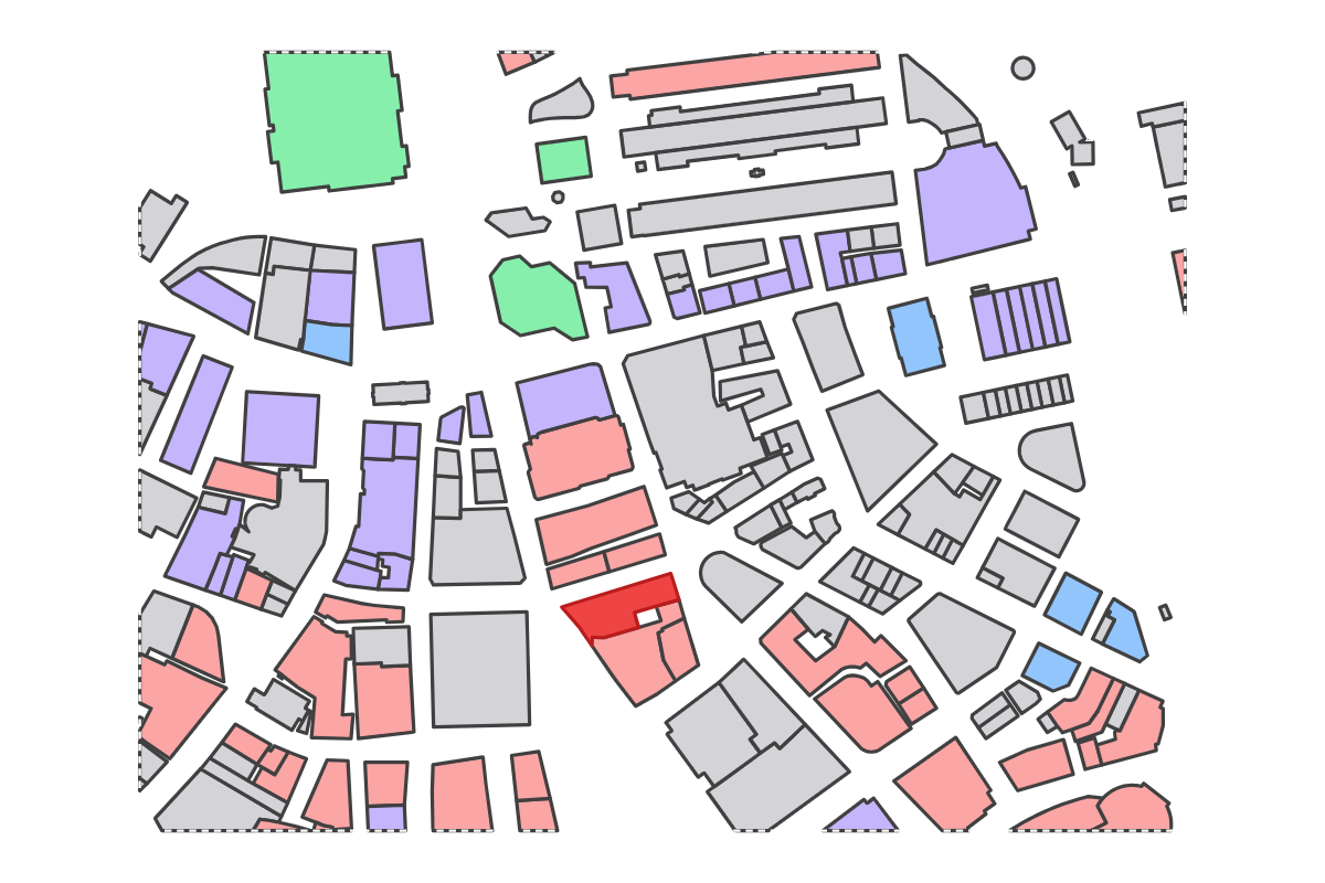 Program breakdown map